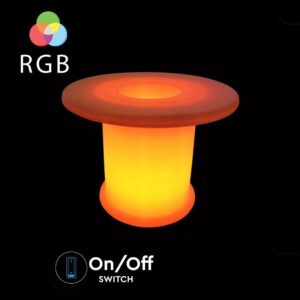 LED φωτιστικό τραπεζάκι 6W επαναφορτιζόμενο V-TAC RGB IP54 – 40251