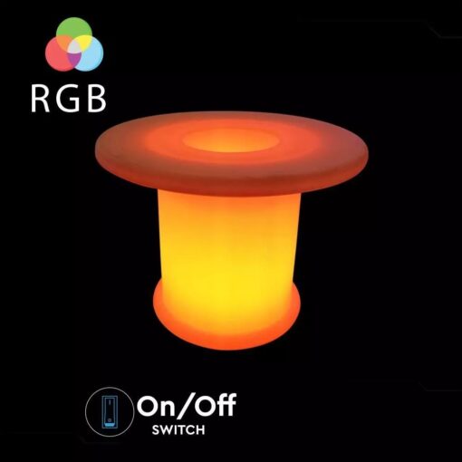 LED φωτιστικό τραπεζάκι 6W επαναφορτιζόμενο V-TAC RGB IP54 – 40251