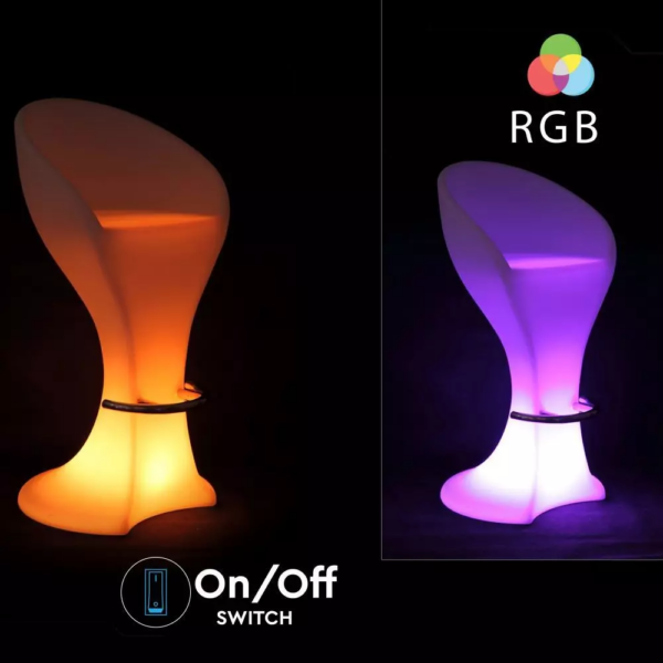 Εξωτερικό φωτιστικό LED μπαταρίας 1W RGB σπαμπό bar επαναφορτιζόμενο V-TAC – 40271
