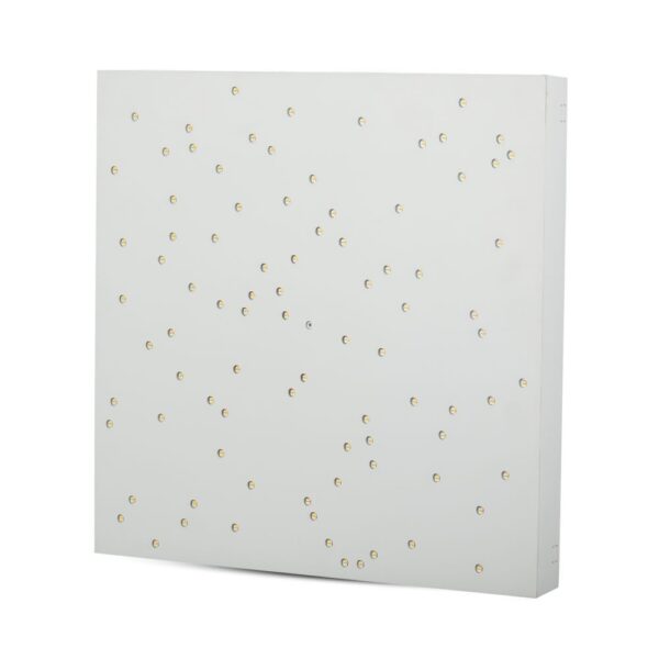 Φωτιστικό LED Οροφής/Τοίχου Stars 30x30cm 8W Dimmable V-TAC 120° 900lm Λευκό με Εναλλαγή Χρώματος με Τηλεχειριστήριο – 40281