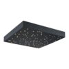 Φωτιστικό LED Οροφής/Τοίχου Stars 30x30cm 8W Dimmable V-TAC 120° 900lm Μαύρο με Εναλλαγή Χρώματος με Τηλεχειριστήριο – 40291