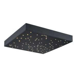 Φωτιστικό LED Οροφής/Τοίχου Stars 30x30cm 8W Dimmable V-TAC 120° 900lm Μαύρο με Εναλλαγή Χρώματος με Τηλεχειριστήριο – 40291