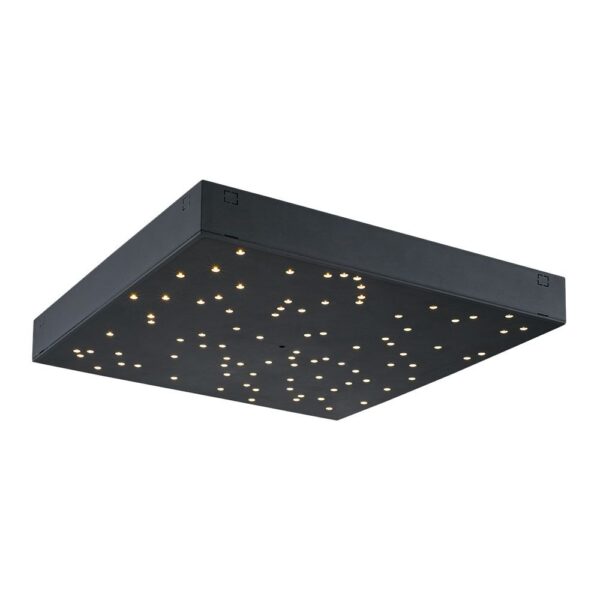 Φωτιστικό LED Οροφής/Τοίχου Stars 30x30cm 8W Dimmable V-TAC 120° 900lm Μαύρο με Εναλλαγή Χρώματος με Τηλεχειριστήριο – 40291
