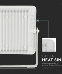 LED Προβολέας 30W V-TAC PRO Samsung Chip 100° 2340lm Λευκός Αδιάβροχος IP65 Φυσικό 4000K – 21404