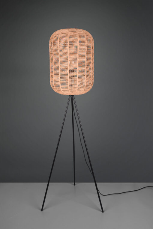 Φωτιστικό Δαπέδου Trio Lighting   E27 Μαύρο Ματ Μεταλλικό    403000132