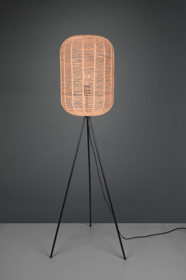 Φωτιστικό Δαπέδου Trio Lighting   E27 Μαύρο Ματ Μεταλλικό    403000132