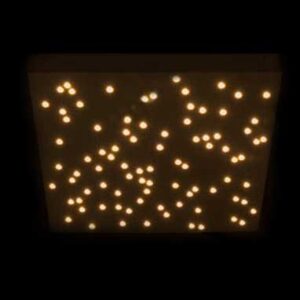 Φωτιστικό LED Οροφής/Τοίχου Stars 30x30cm 8W Dimmable V-TAC 120° 900lm Χρυσό με Εναλλαγή Χρώματος με Τηλεχειριστήριο – 40301