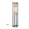 Φωτιστικό Δαπέδου Trio Lighting 3xE27 Μαύρου Χρώματος – 403100317