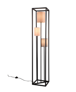 Φωτιστικό Δαπέδου Trio Lighting 3xE27 Μαύρου Χρώματος – 403100317