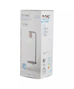 Φωτιστικό Γραφείου 1xE27 V-TAC Μεταλλικό Κόκκινο Μπρονζέ με Διακόπτη – 40331