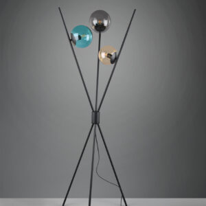 Φωτιστικό Δαπέδου Trio Lighting   3xE14 Μαύρο Ματ Μεταλλικό    403400317