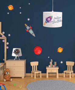 InLight Επιτραπέζιο φωτιστικό από λευκό μέταλλο και καπέλο D:30cm (3028)