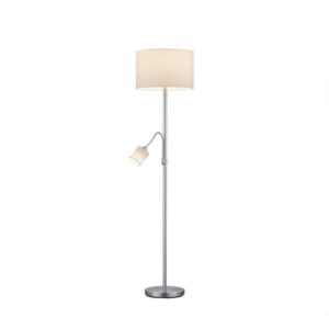 Φωτιστικό Δαπέδου Trio Lighting   E27 Νίκελ Ματ Μεταλλικό  403900201