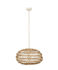 InLight Κρεμαστό Φωτιστικό από σχοινί 1xE27 D:45cm (4041-B)