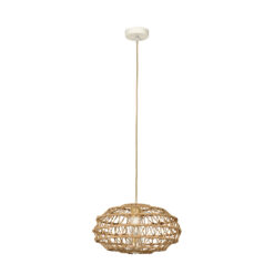 InLight Κρεμαστό Φωτιστικό από σχοινί 1xE27 D:35cm (4041-C)
