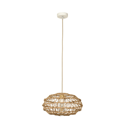 InLight Κρεμαστό Φωτιστικό από σχοινί 1xE27 D:35cm (4041-C)