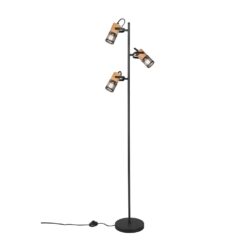 Φωτιστικό Δαπέδου Trio Lighting E14 Μαύρο Ματ Μεταλλικό 404300332
