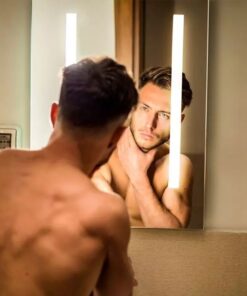 Καθρέφτης LED Αντιθαμβωτικός Φωτιζόμενος 42W με Διακόπτη Αφής V-TAC 80x60cm Ψυχρό Λευκό 6400K – 2140471