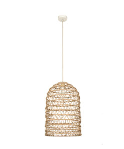 InLight Κρεμαστό Φωτιστικό από σχοινί 1xE27 D:35cm (4048-B)