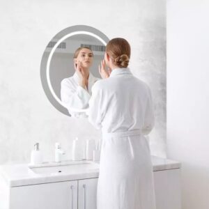 Καθρέφτης LED Αντιθαμφωτικός Στρογγυλός 25W σε Ψυχρό Λευκό 6400K V-TAC – 40481