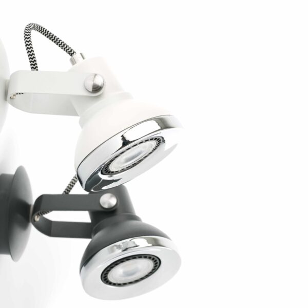 RING-1 WHITE WALL LAMP 1 X GU10  FARO – 40550