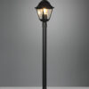 Φαναράκι Δαπέδου με Κολωνάκι Μαύρο Ματ 100cm MALIVENZA Trio Lighting – 405760132
