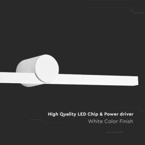 Φωτιστικό Καθρέφτη – Πίνακα Τοίχου  LED 10W V-TAC Λευκό 1530lm Φυσικό 4000K IP65 – 405821
