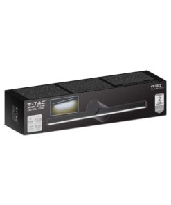 Φωτιστικό Καθρέφτη – Πίνακα Τοίχου LED 10W V-TAC Μαύρο 1530lm Φυσικό 4000K IP65 – 405841