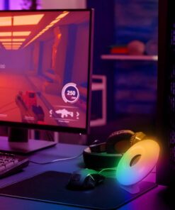 Wi-Fi Smart Επιτραπέζιο Φωτιστικό για Ατμοσφαιρικό Φωτισμό Χώρου RGB+WW+CW V-TAC Λευκό Dimmable – 405861