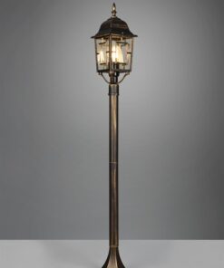 Φαναράκι Δαπέδου με Κολωνάκι Σκουριά 100cm VOLTURNO IP44 Trio Lighting – 405960128