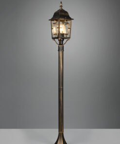 Φαναράκι Δαπέδου με Κολωνάκι Σκουριά 100cm VOLTURNO IP44 Trio Lighting – 405960128