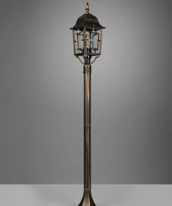 Φαναράκι Δαπέδου με Κολωνάκι Σκουριά 100cm VOLTURNO IP44 Trio Lighting – 405960128