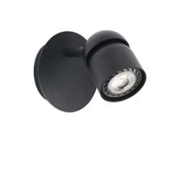 COCO WALL LAMP BLACK 1xGU10 FARO – 40661