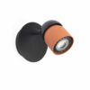 COCO WALL LAMP BLACK + TERRACOTA SHADE 1xGU10  FARO – 40663