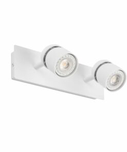 COCO WALL LAMP WHITE 2xGU10 FARO – 40664