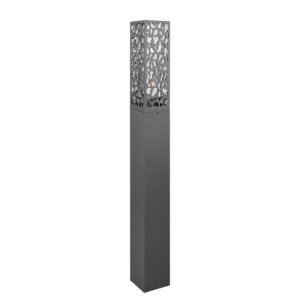 Κολωνάκι Trio Lighting   E27 Ανθρακί Ατσάλι   IP44 407360142