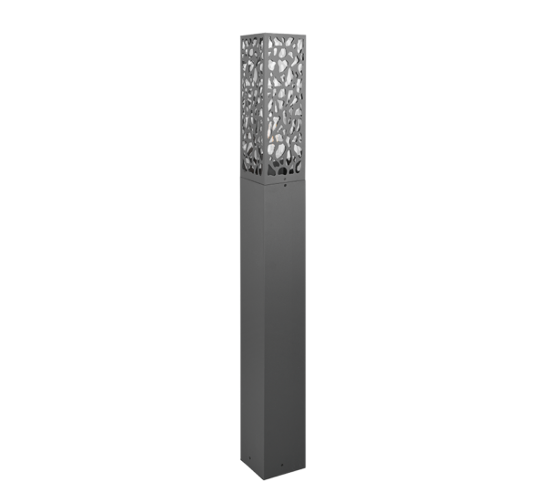Κολωνάκι Trio Lighting   E27 Ανθρακί Ατσάλι   IP44 407360142