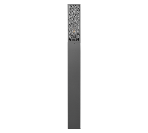 Κολωνάκι Trio Lighting   E27 Ανθρακί Ατσάλι   IP44 407360142