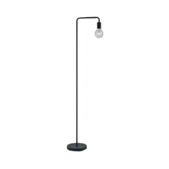 Φωτιστικό Δαπέδου Trio Lighting E27 Μαύρο Ματ Μεταλλικό 408000132