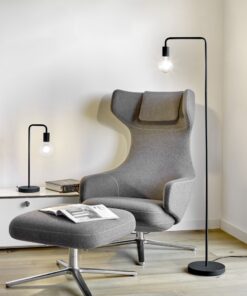 Πορτατίφ Trio Lighting E27 Μαύρο Ματ Μεταλλικό 508000132