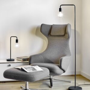Πορτατίφ Trio Lighting   E27 Μαύρο Ματ Μεταλλικό    508000132