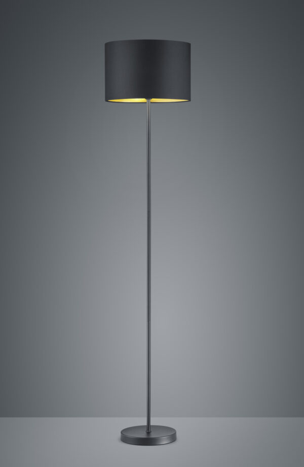 Φωτιστικό Δαπέδου Trio Lighting   E27 Μαύρο Ματ Μεταλλικό    408200179