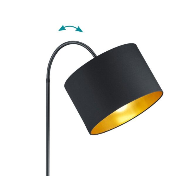Φωτιστικό Δαπέδου Trio Lighting   E27 Μαύρο Ματ Μεταλλικό    408290179
