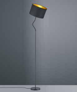 Φωτιστικό Δαπέδου Trio Lighting E27 Μαύρο Ματ Μεταλλικό 408290179