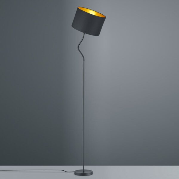 Φωτιστικό Δαπέδου Trio Lighting   E27 Μαύρο Ματ Μεταλλικό    408290179