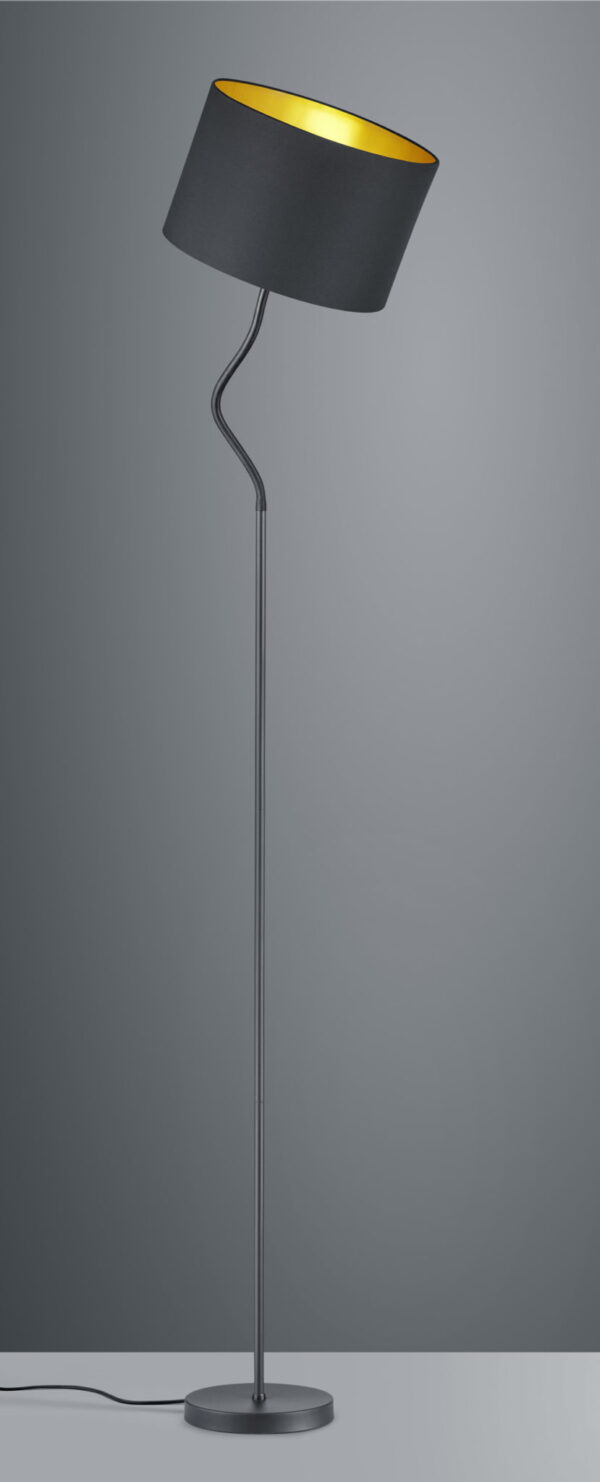 Φωτιστικό Δαπέδου Trio Lighting   E27 Μαύρο Ματ Μεταλλικό    408290179
