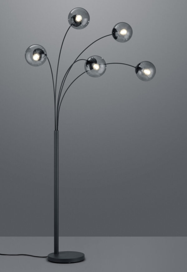 Φωτιστικό Δαπέδου Trio Lighting   E14 Ανθρακί Μεταλλικό    408500542