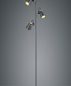 Φωτιστικό Δαπέδου Trio Lighting E14 Μαύρο Ματ Μεταλλικό 408800332