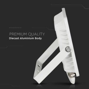 LED Προβολέας 50W Λευκός V-TAC PRO Samsung Chip 100° 4000lm Αδιάβροχος IP65 Φυσικό 4000K – 21410