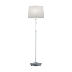 Φωτιστικό Δαπέδου Trio Lighting E27 Νίκελ Ματ Μεταλλικό 409100307